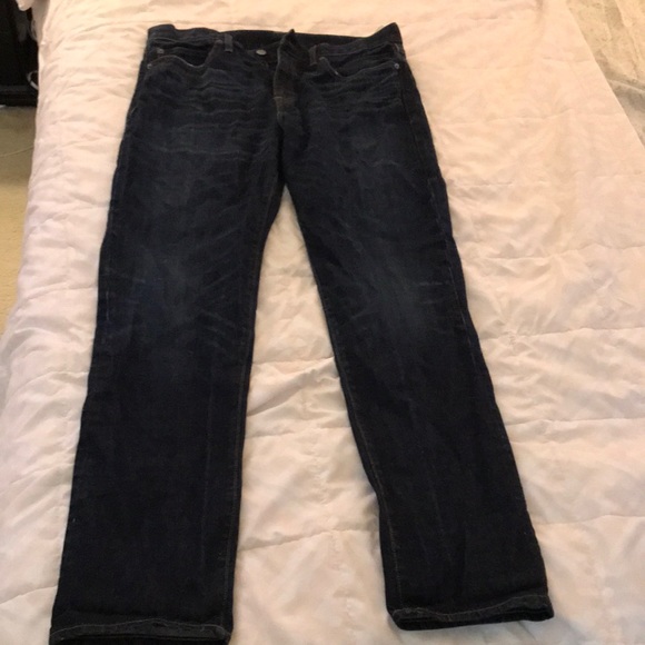 J. Crew Other - J. Crew Straight Fit Blue Jeans 34x34